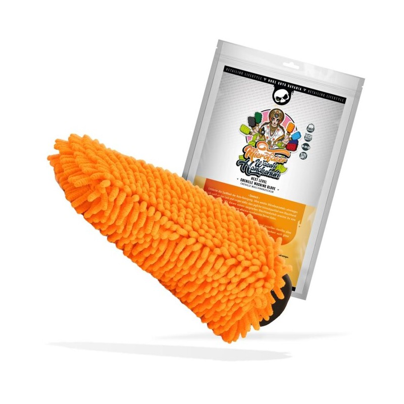 Nuke Guys Chenille Orange - Mikrovláknová rukavica