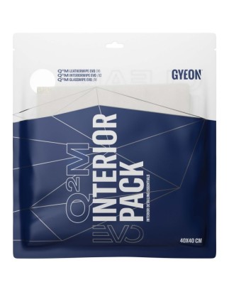 Gyeon Q2M EVO InteriorPack (40x40 cm), sada 4ks mikrovlaknových utierok pre interier