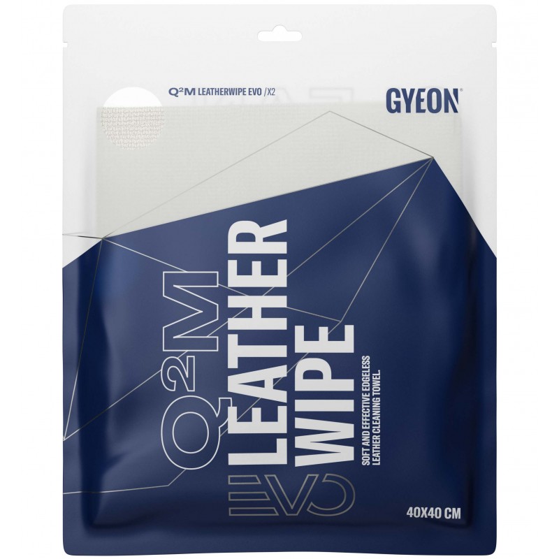Gyeon Q2M EVO LeatherWipe 2-Pack (40x40 cm) set utierok na kožu