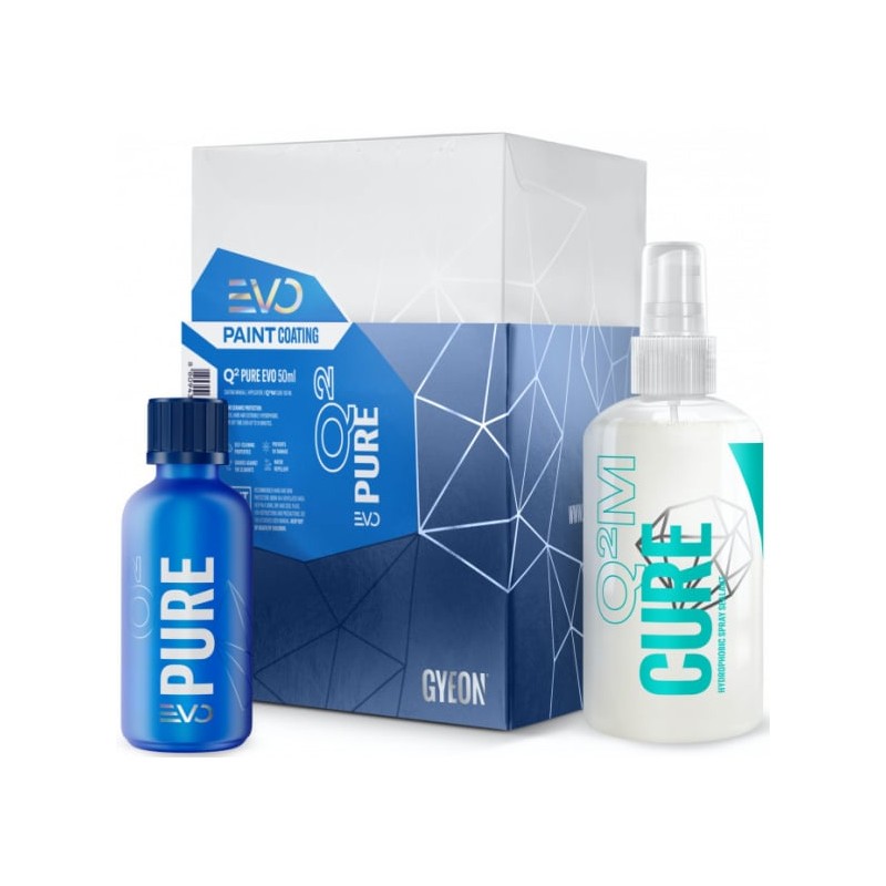Gyeon Q2 Pure EVO (30 ml) keramická ochrana laku + Gyeon Cure, životnosť 36 mesiacov Gyeon Q2 Pure EVO (30 ml) keramická ochrana laku + Gyeon Cure, životnosť 36 mesiacov