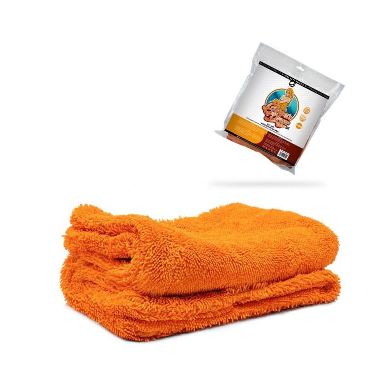 Nuke Guys Gamma Dryer S Orange, 40x40cm  sušiaci uterák 1400gsm