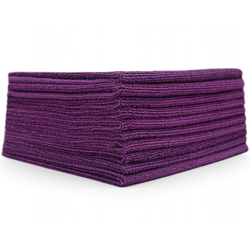 The Collection Allround & Coating 245 GSM 40x40 cm 10er pack (Lila) Sada mikrovláknových utierok