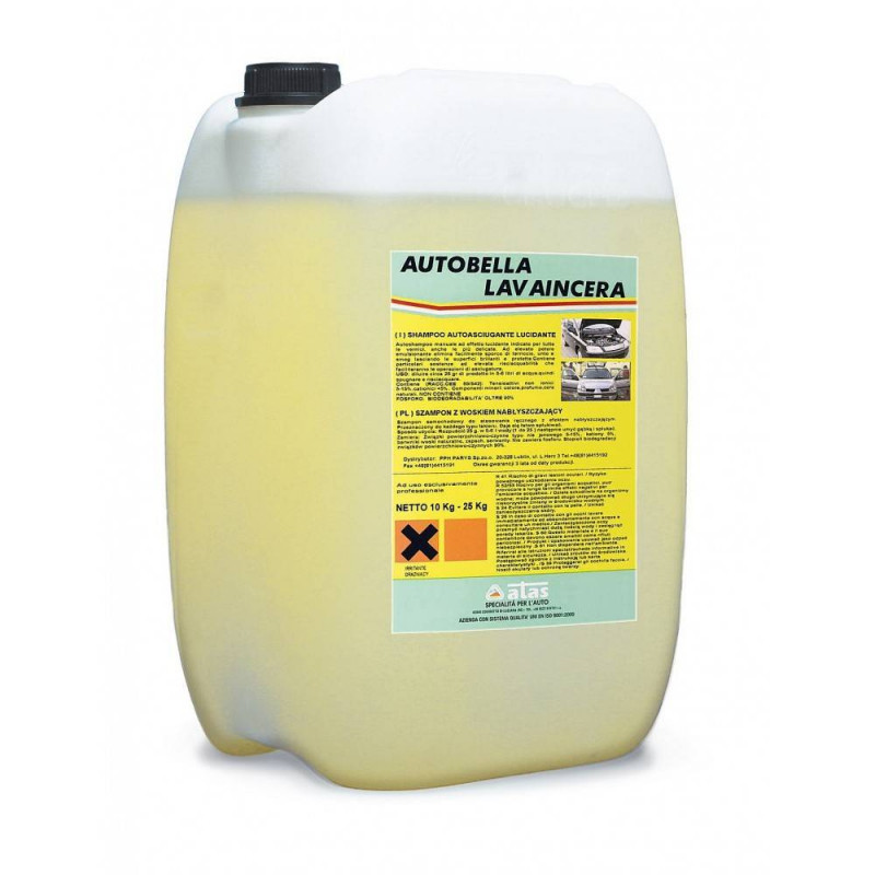 Atas Autobella lavaincera 10kg, autošampón