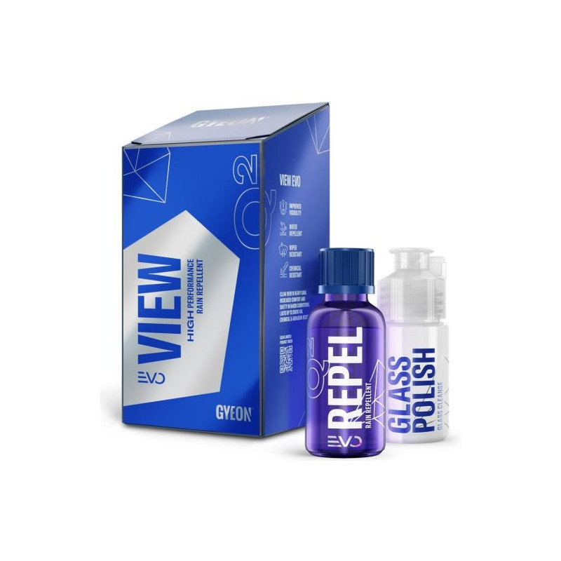 Gyeon Q2 View EVO (20+20 ml), keramická ochrana okien