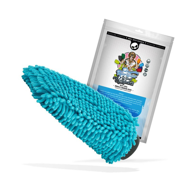Nuke Guys Chenille Hell Blue - Mikrovláknová rukavica
