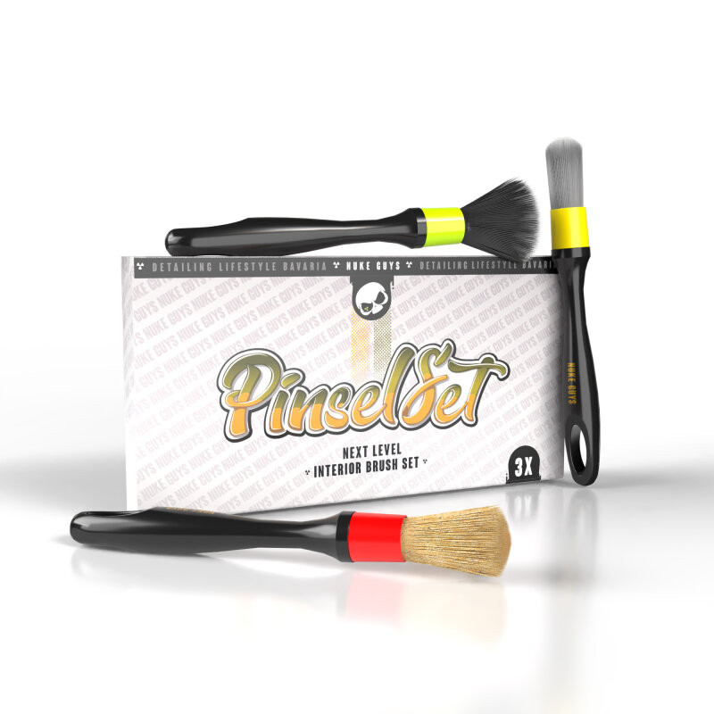 Nuke Guys Pinsel set, sada 3 detailingových štetcov