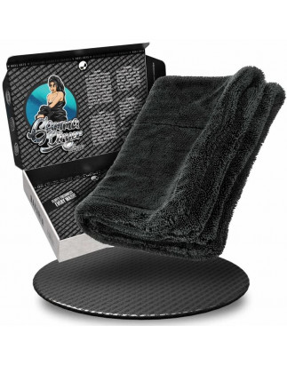 Nuke Guys Gamma Dryer L Black - Sušící ručník 40 x 60 cm (1400GSM)